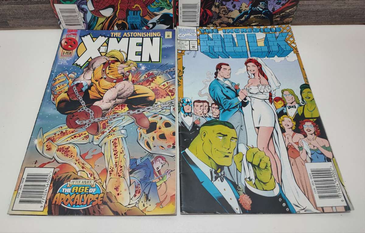 Vintage 1995/1996 Marvel Comic Book Collection 1