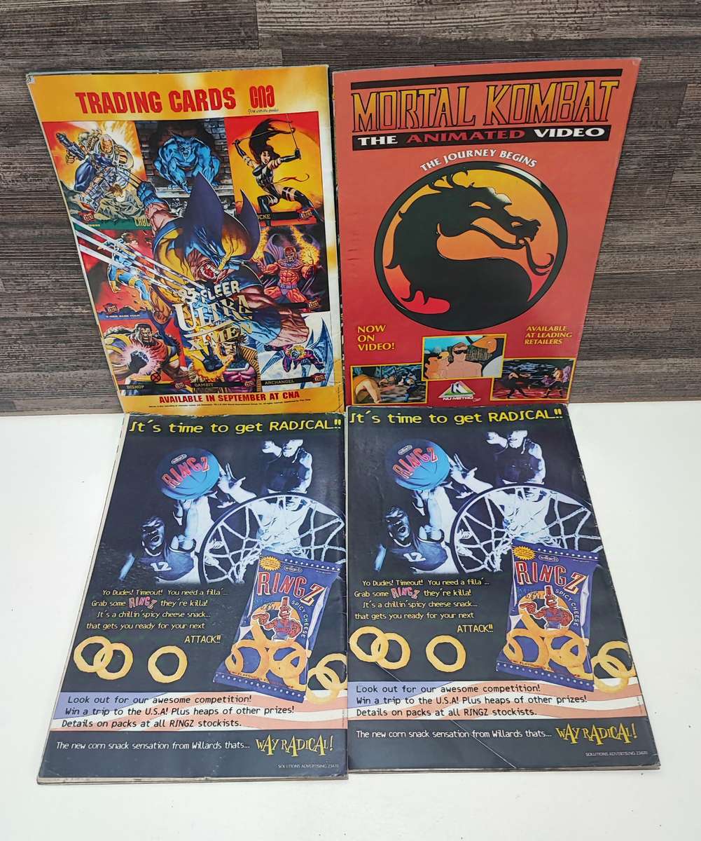 Vintage 1995/1996 Marvel Comic Book Collection 1