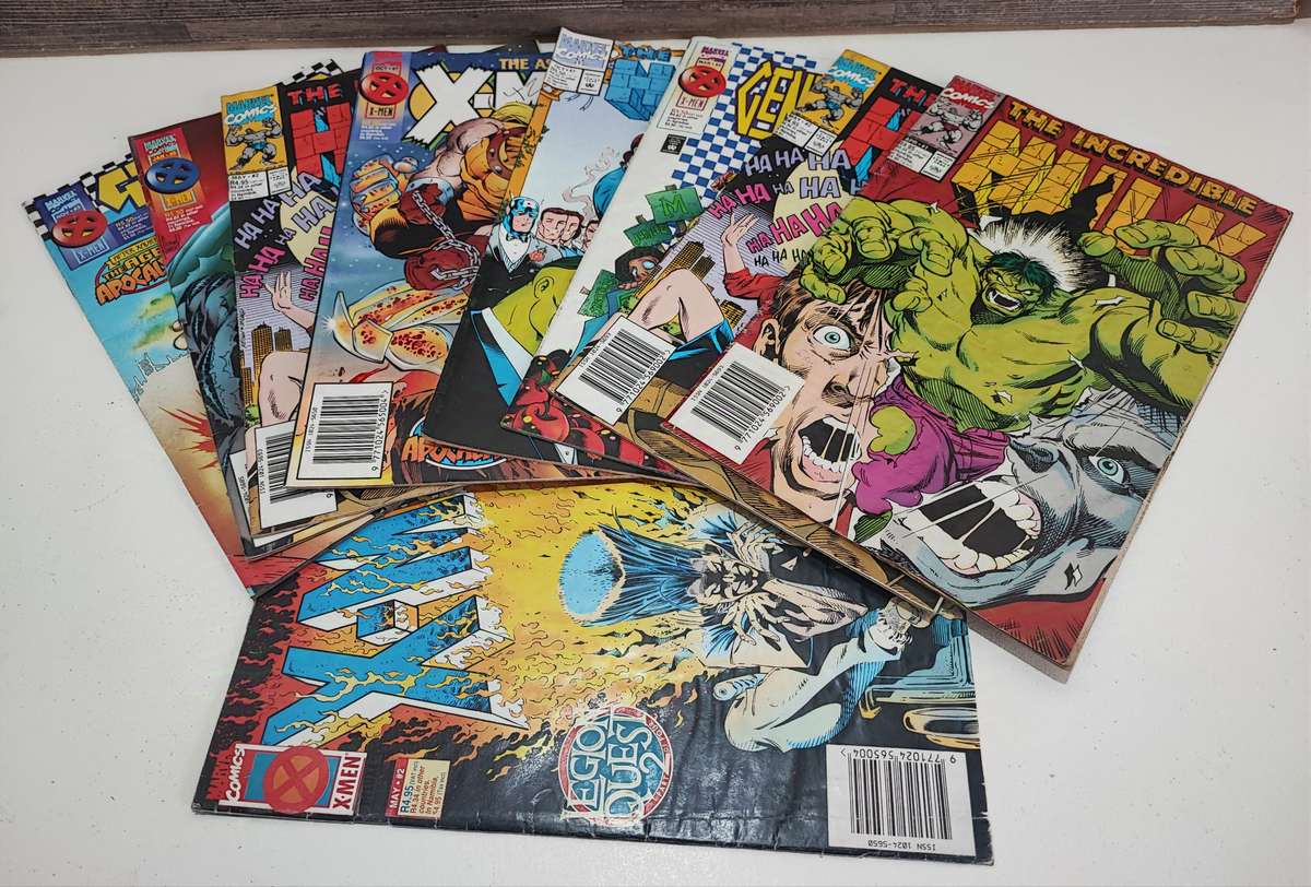 Vintage 1995/1996 Marvel Comic Book Collection