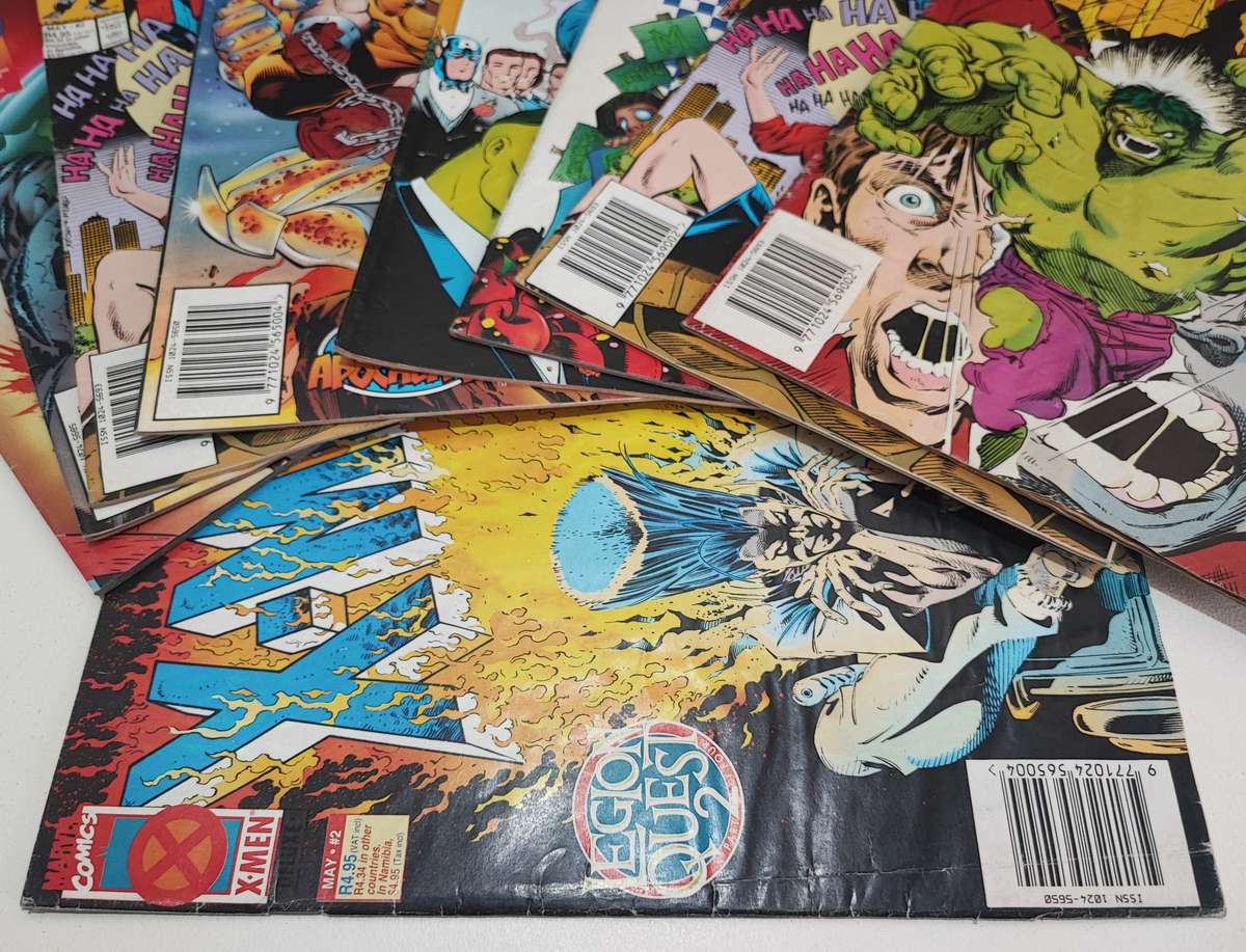 Vintage 1995/1996 Marvel Comic Book Collection