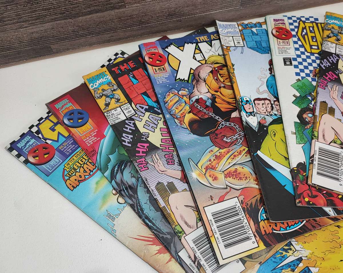 Vintage 1995/1996 Marvel Comic Book Collection