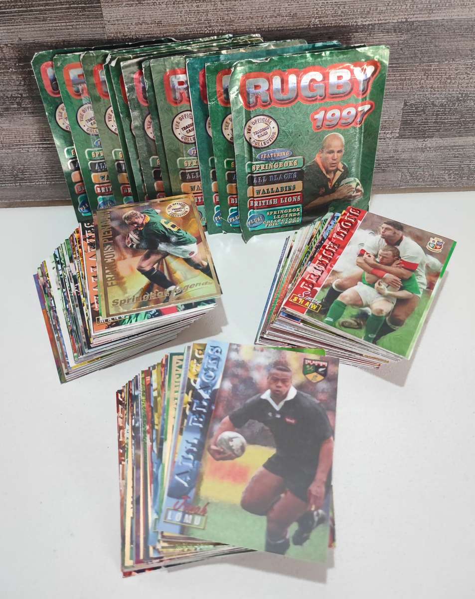 1997 Panini Rugby Collectible Cards(350 Mixed loose cards)