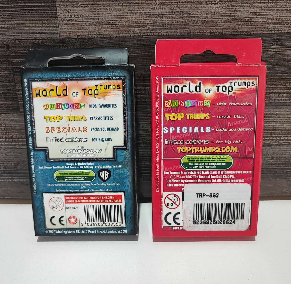 Top Trumps Card Combo(One bid for all)