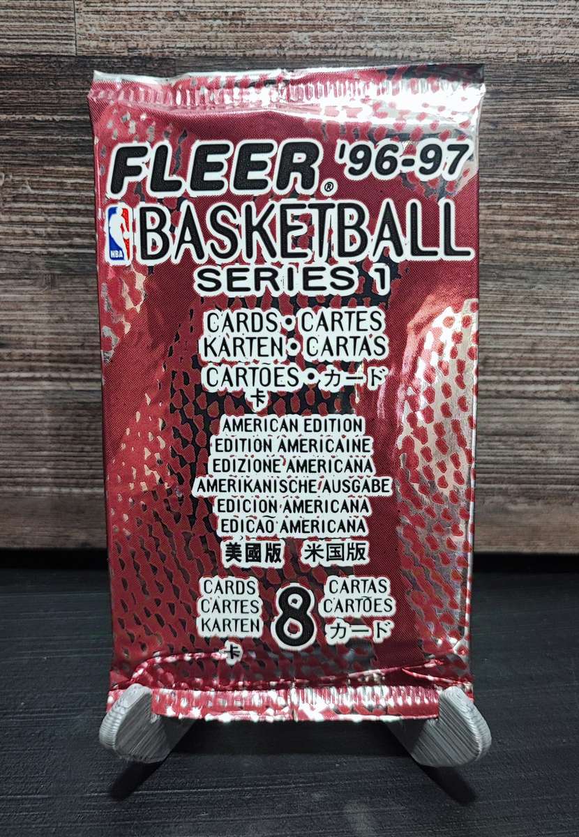Vintage 96/97 Fleer NBA Basketball Trading Cards(Factory sealed)