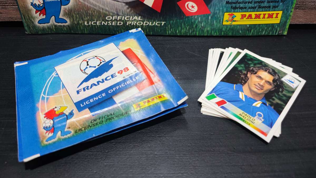 1998 Panini France World Cup Soccer Sticker Album and Collectible Stickers