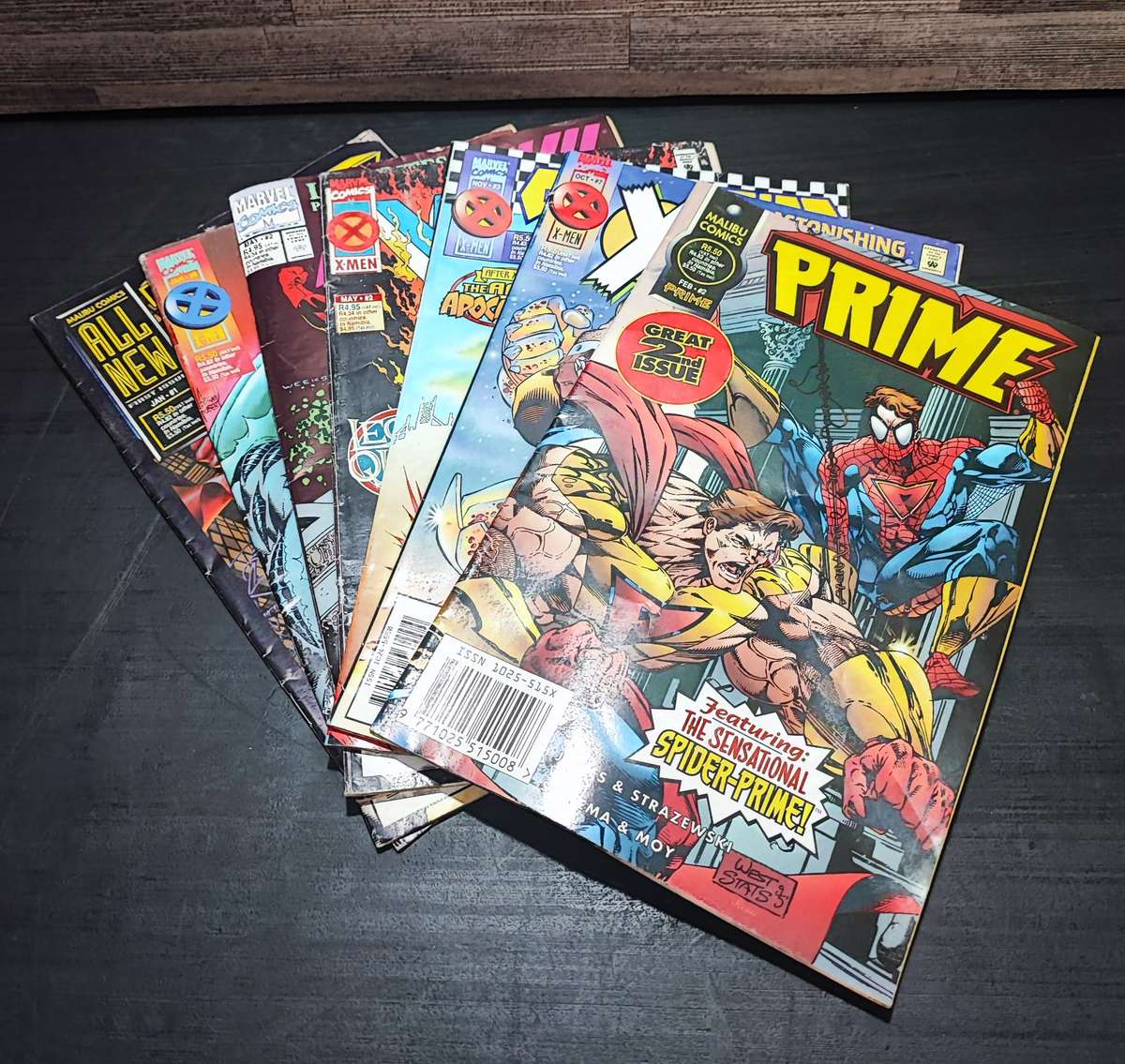 Vintage 1995/1996 Marvel Comic Book Collection