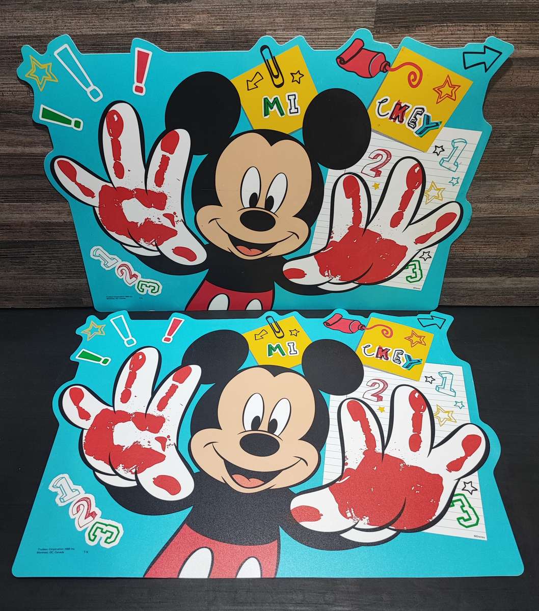 Mickey Mouse Plate Combo