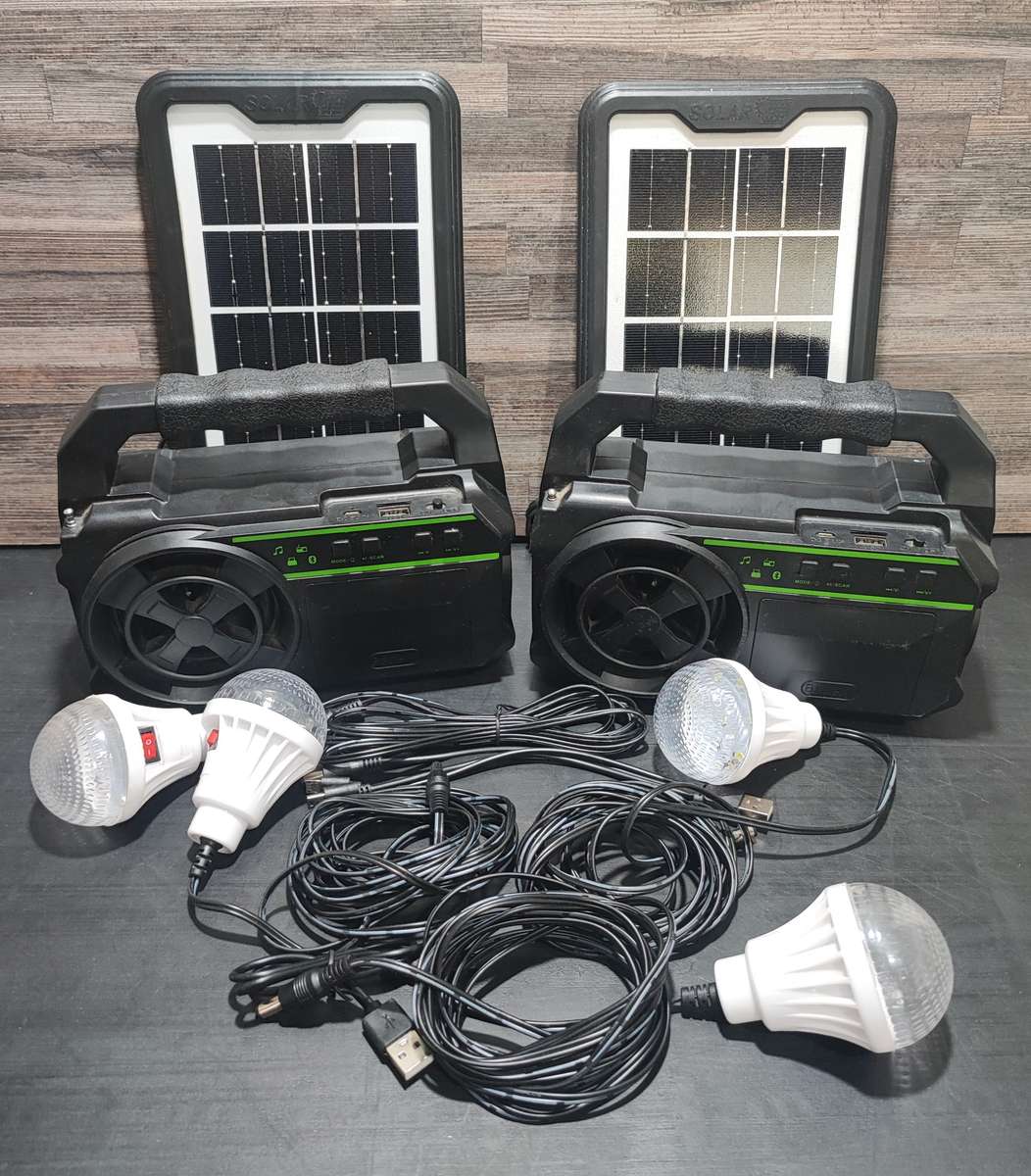 Portable Solar Light Set