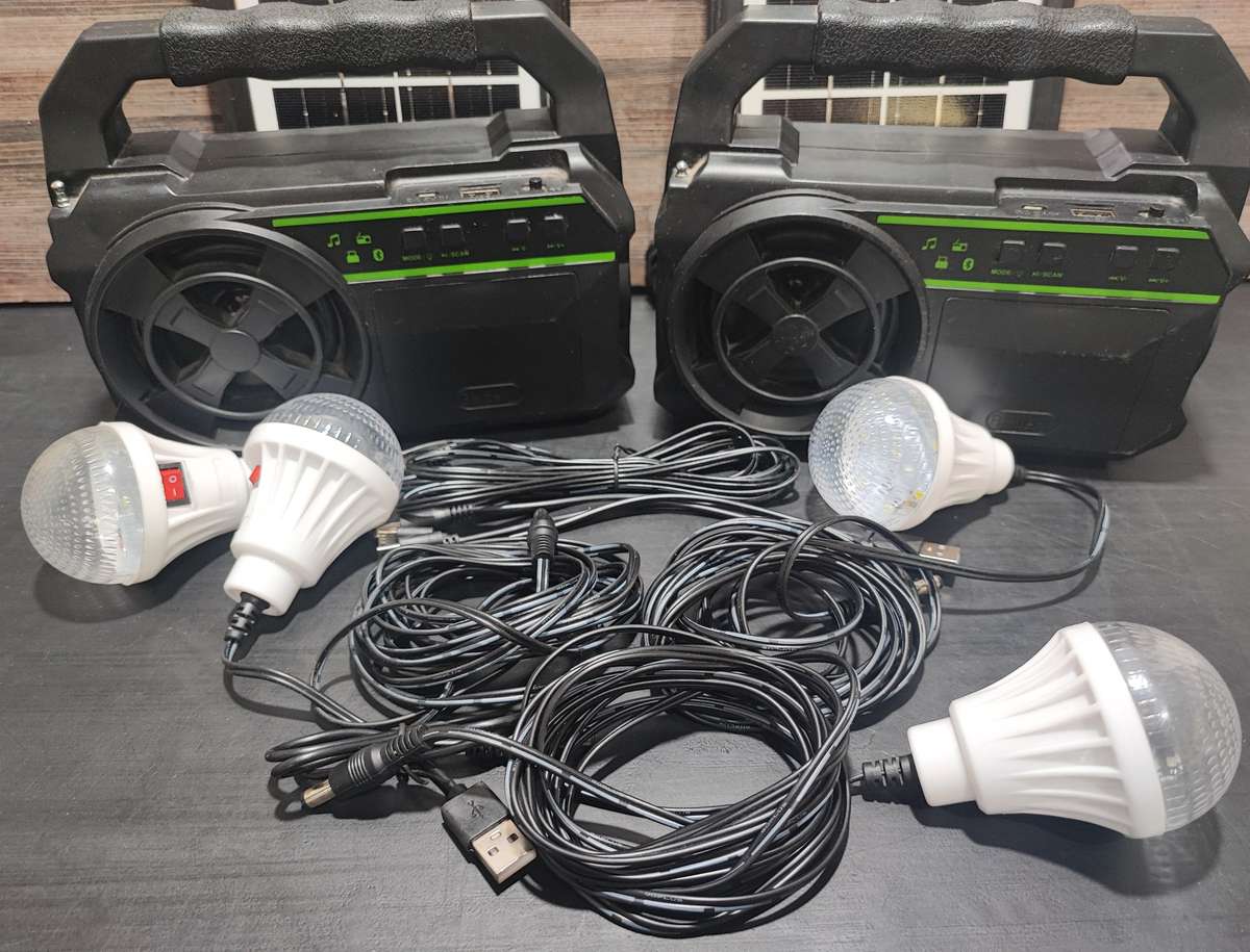 Portable Solar Light Set