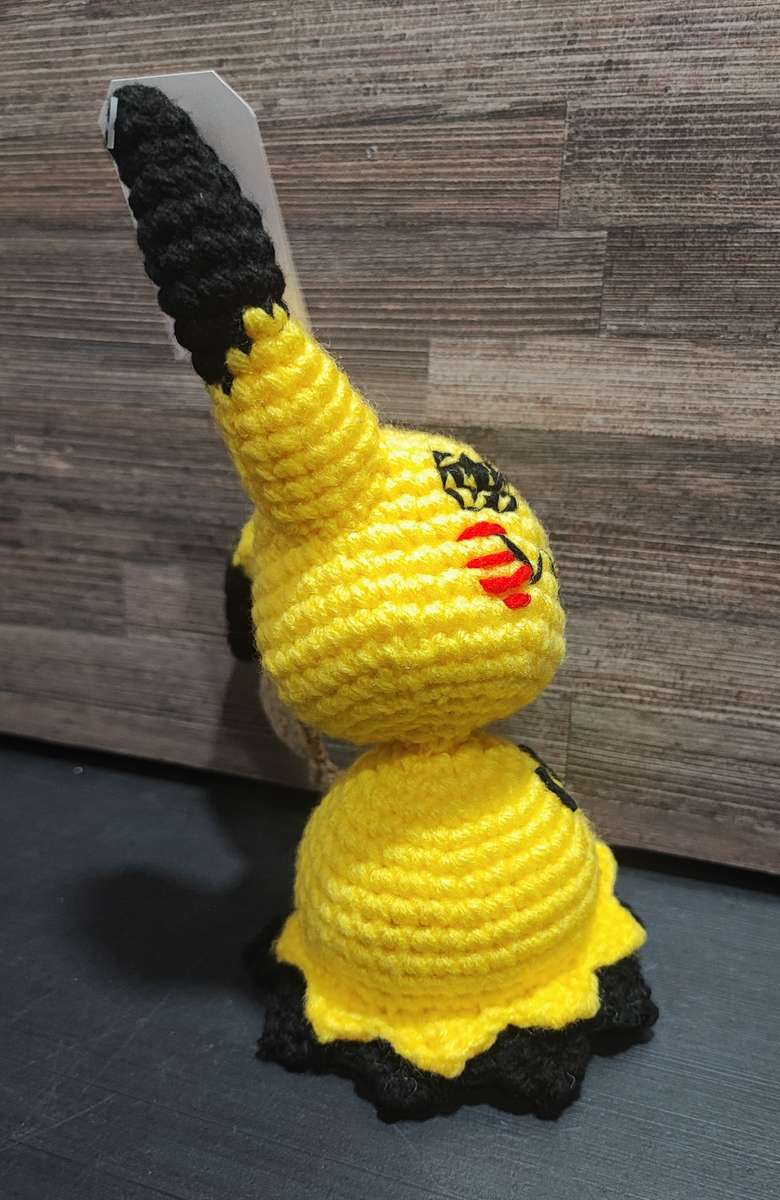 Beautiful Pokémon Mimikyu Hand Crochet Plushy
