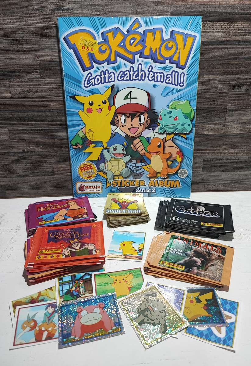 Panini/Topps Mixed Sticker packets combo(One bid for all)