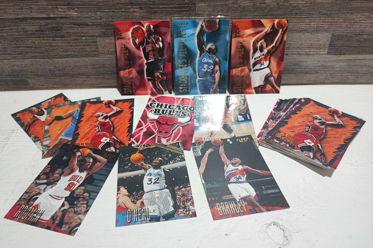 Vintage 96/97 Fleer NBA Basketball Trading Cards