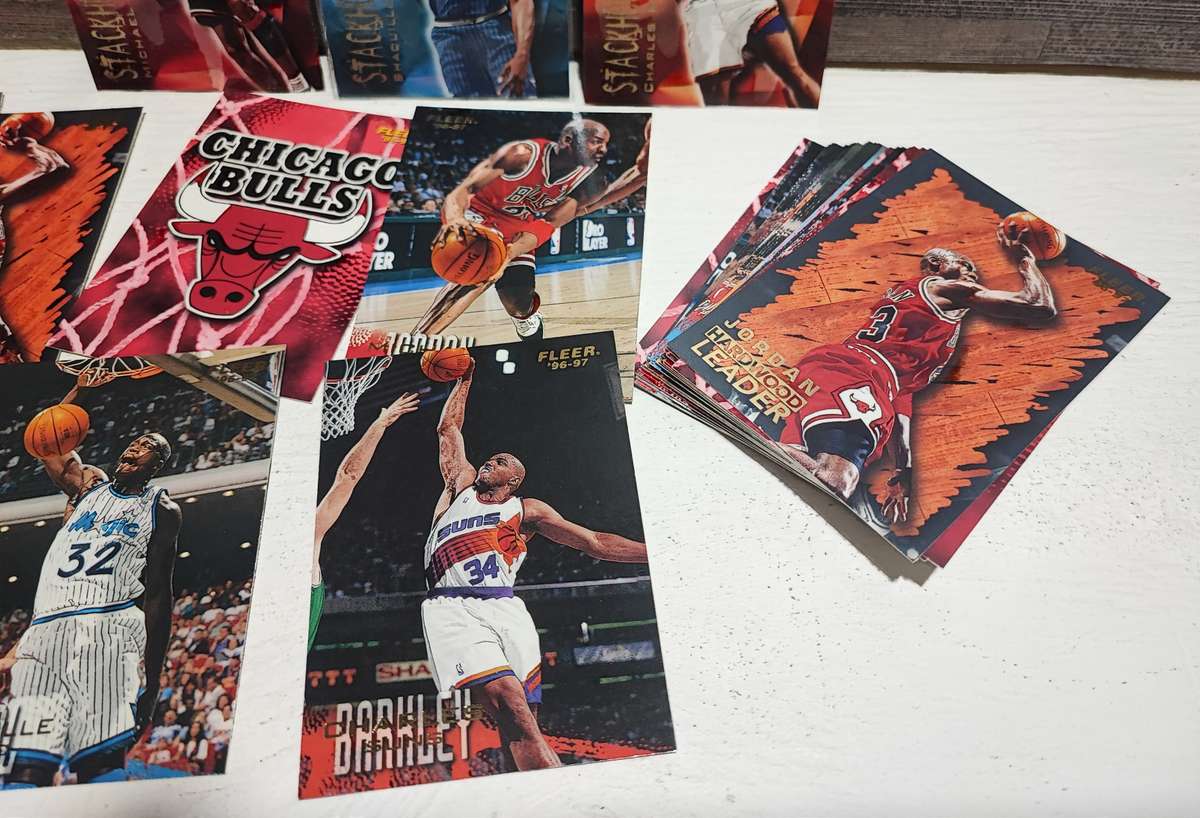 Vintage 96/97 Fleer NBA Basketball Trading Cards