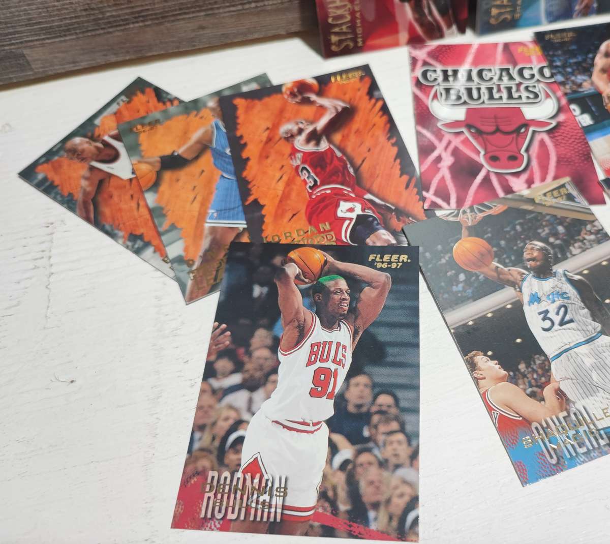 Vintage 96/97 Fleer NBA Basketball Trading Cards