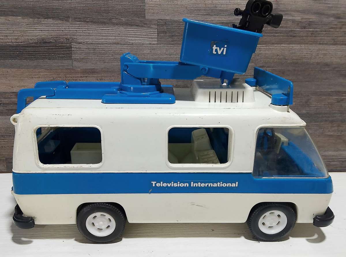 Rare 70's Playmobil Figures and Vehicle