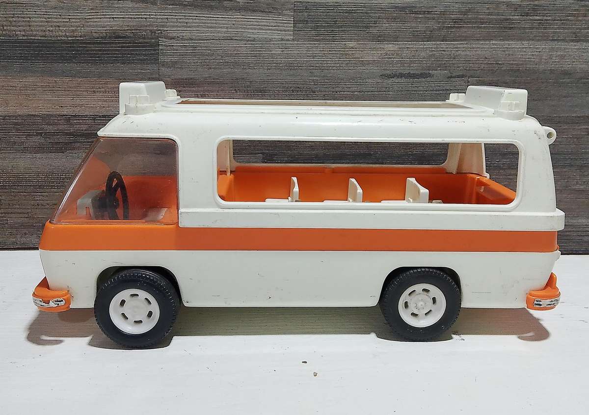 Rare 70's Playmobil Figures and Vehicle