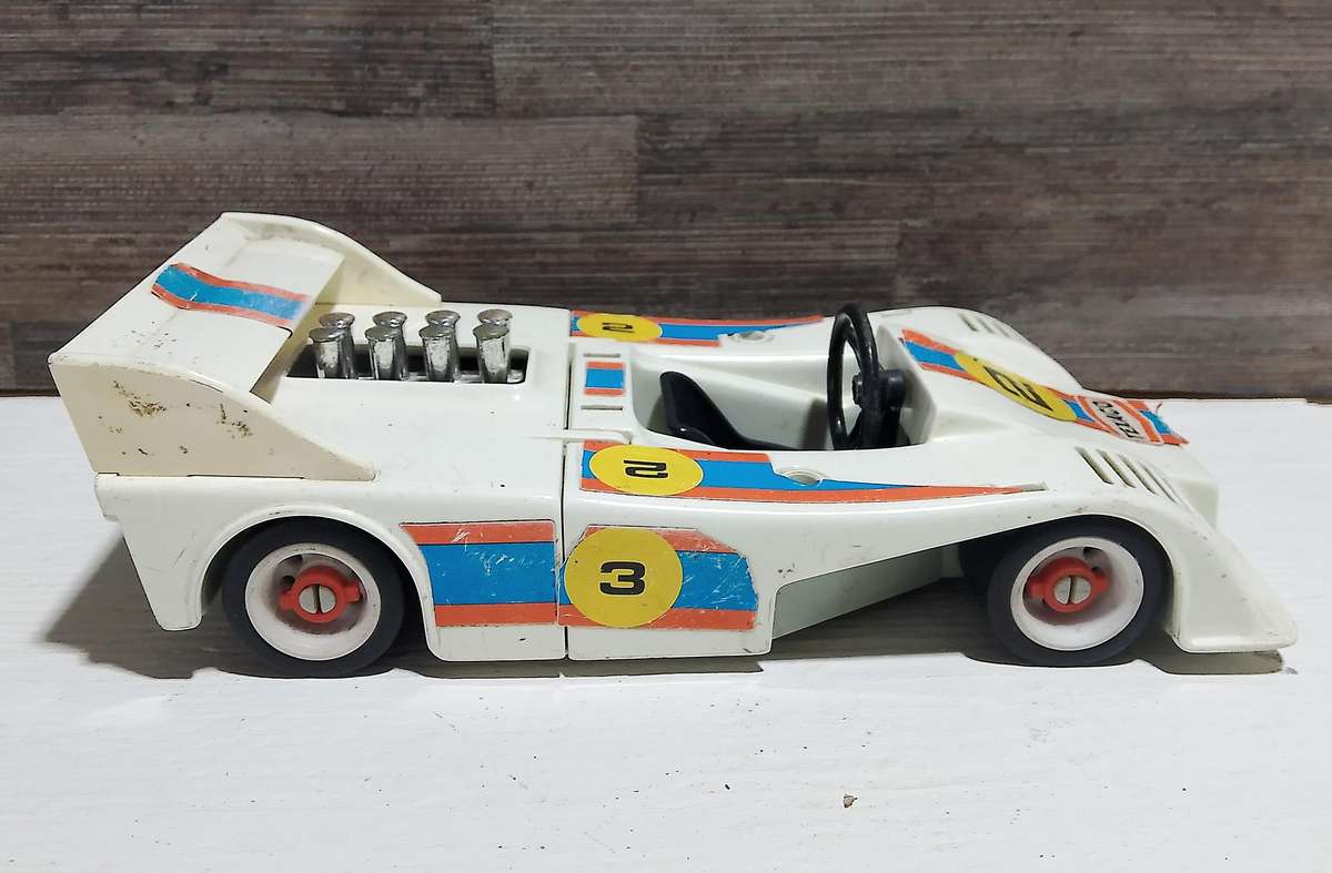 Rare 70's Playmobil Figures and Vehicle