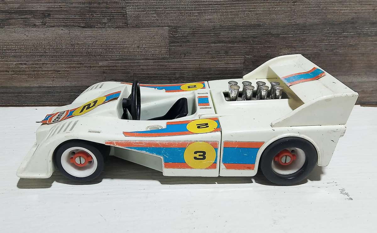 Rare 70's Playmobil Figures and Vehicle