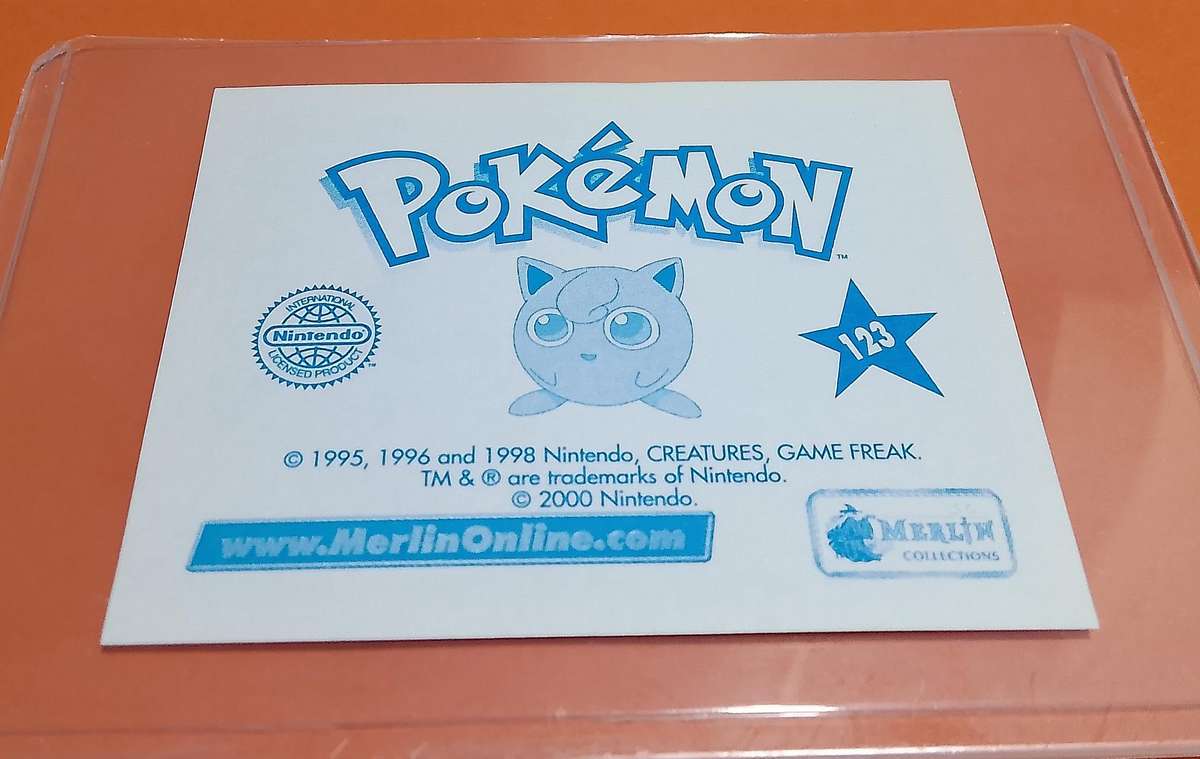 Framed Rare 2000 Topps Pokémon Charizard