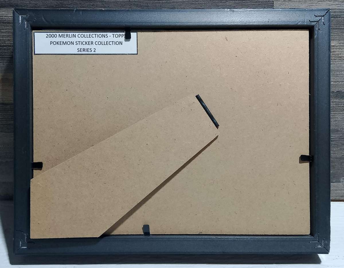 Framed Rare 2000 Topps Pokémon Charizard