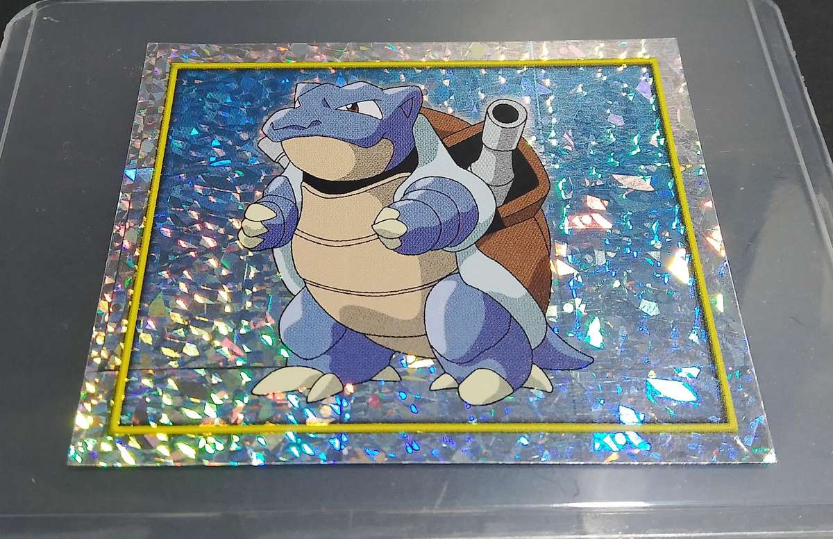 Framed Rare 2000 Topps Pokémon Blastoise