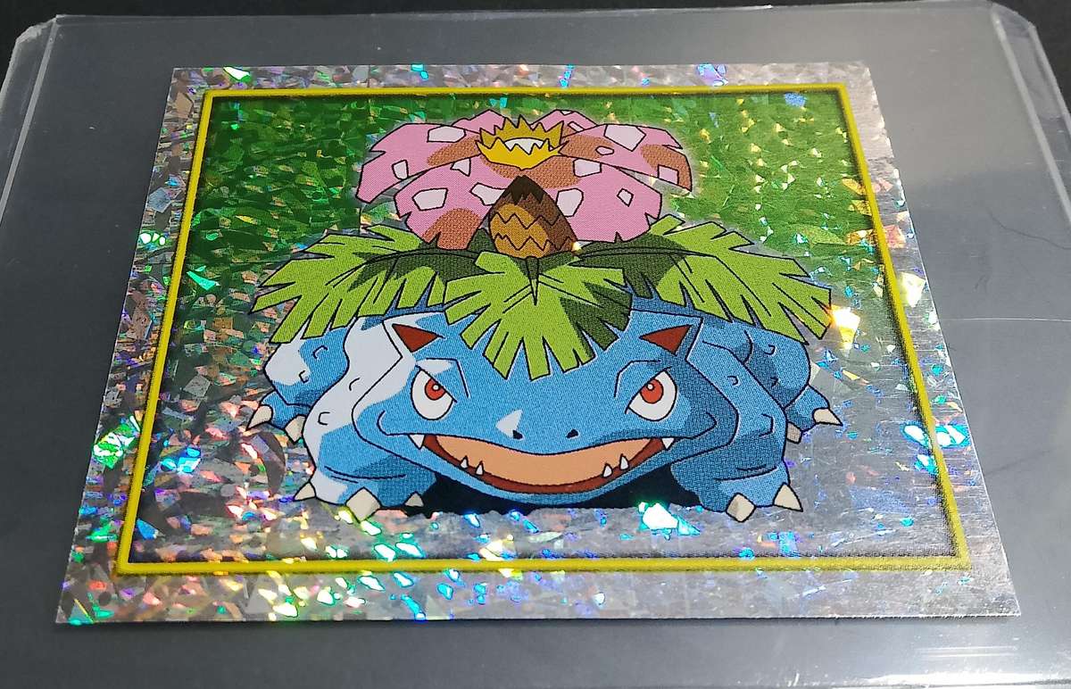 Framed Rare 2000 Topps Pokémon Venusaur