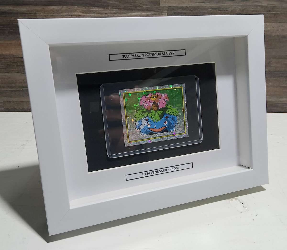 Framed Rare 2000 Topps Pokémon Venusaur