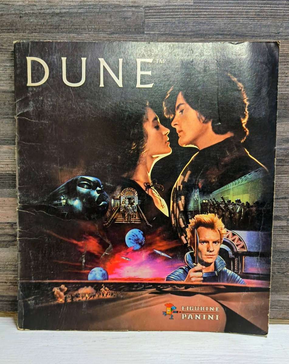 1984 Panini Dune Sticker Album(Complete)