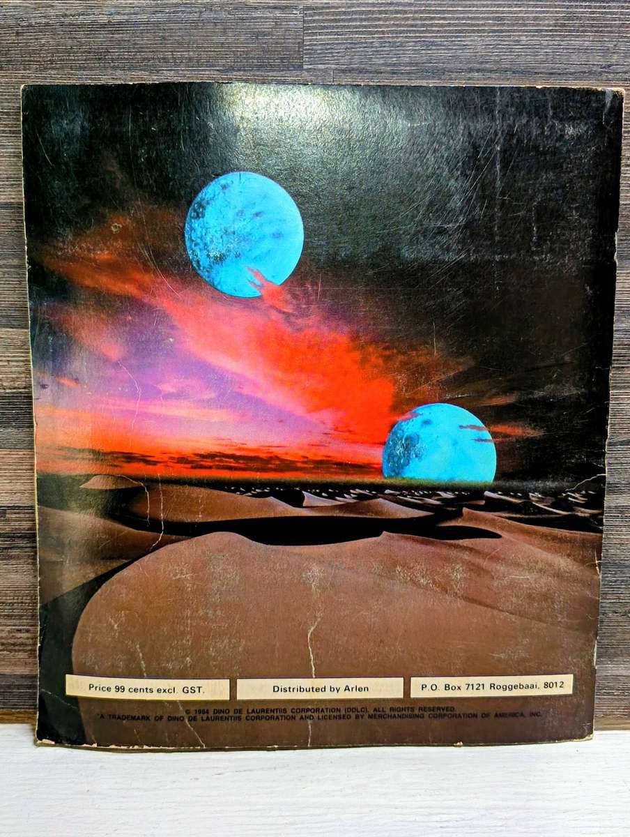 1984 Panini Dune Sticker Album(Complete)