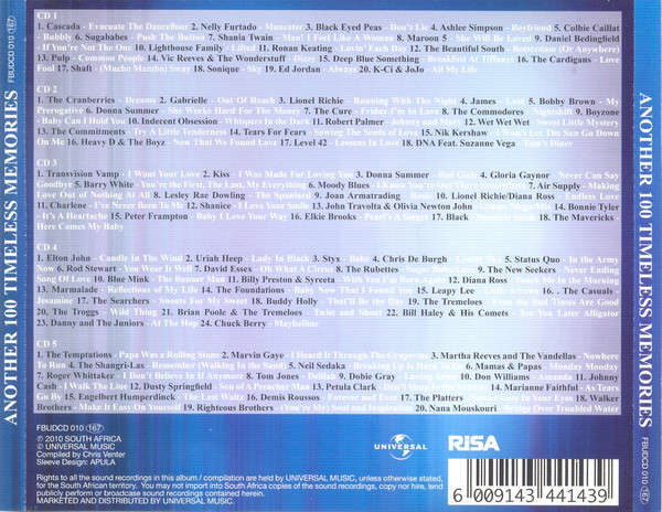 Various  Another 100 Timeless Memories (5 CD)