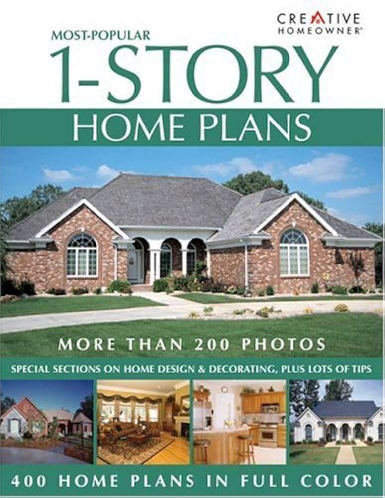 Most-Popular 1-Story Home Plans