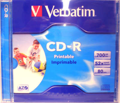 Verbatim 700MB 52x CD-R Printable