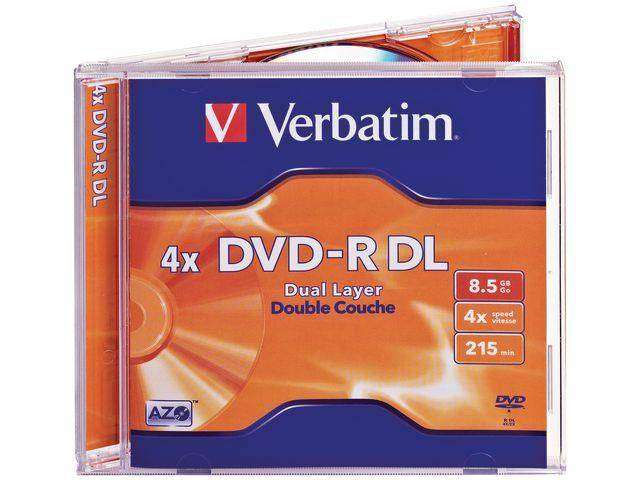Verbatim 4x DVD-RDL (Dual Layer)