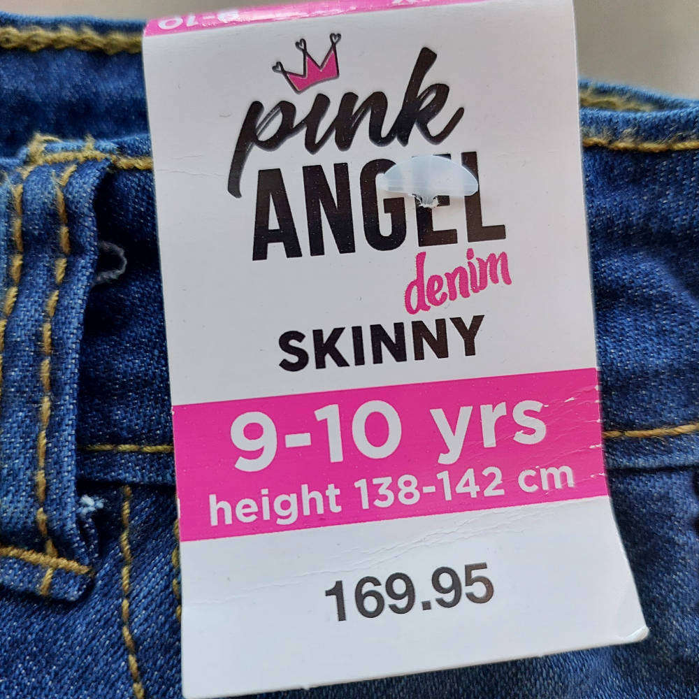 New with tags Girl's skinny denim 9-10 years