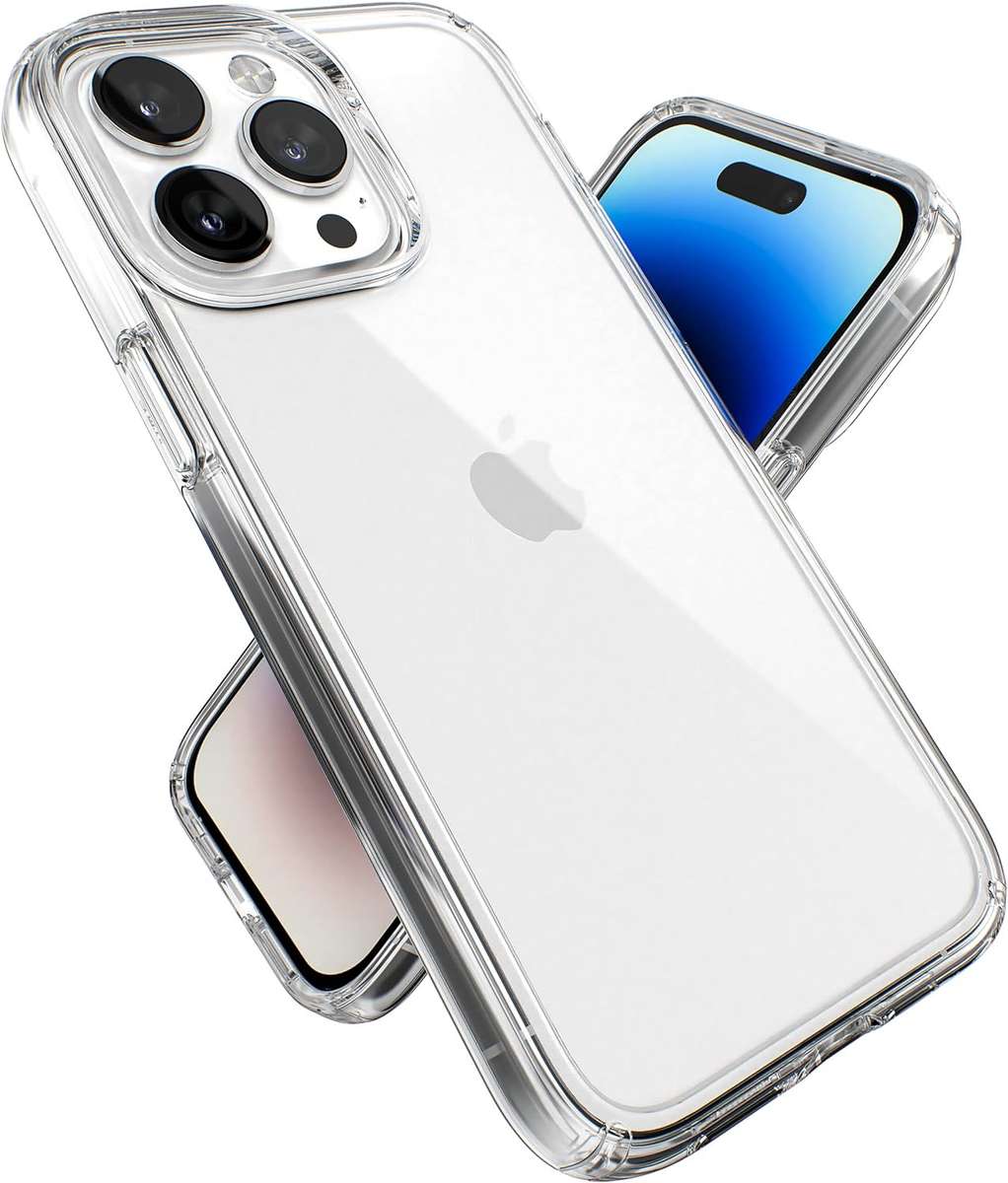 Clear iPhone 14 Pro Max Case - Transparent and Tough