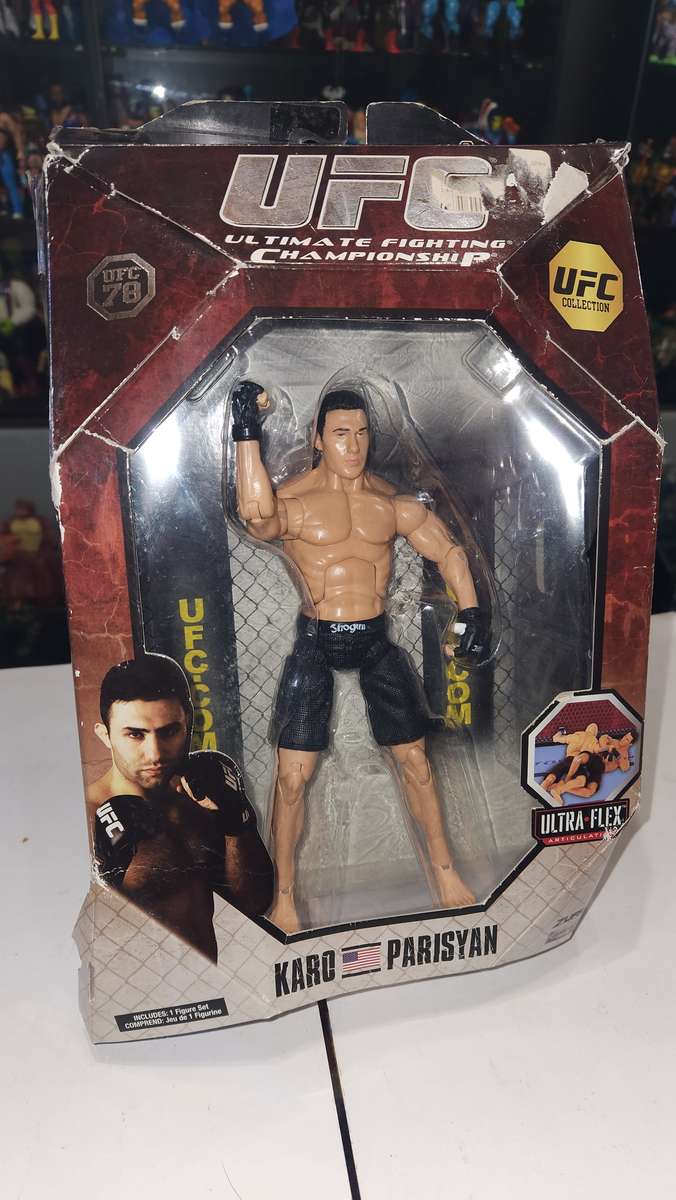 Boxed UFC Karo Parisyan Action Figure Jakks Pacific