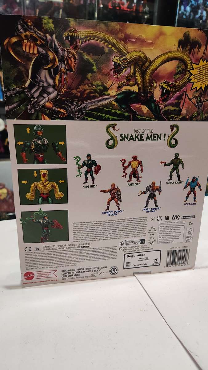 Masters Of The Universe (Motu) Origins King Hiss Figure Moc