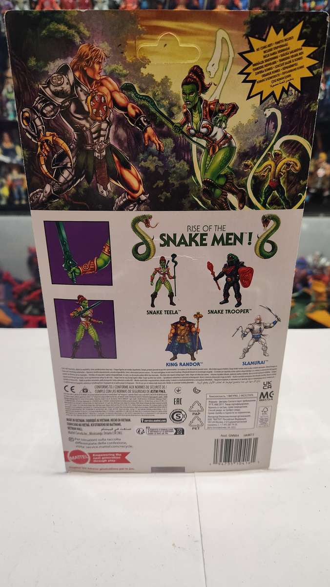 Masters Of The Universe (Motu) Origins Snake Teela Figure Moc