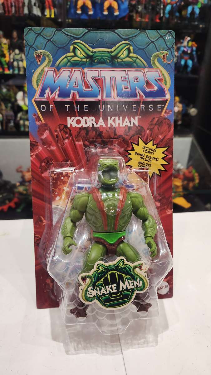 Masters Of The Universe (Motu) Origins Kobra Khan Figure Moc