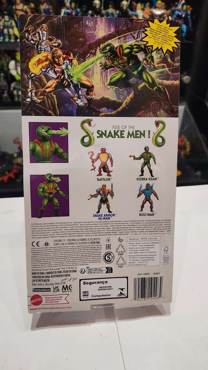 Masters Of The Universe (Motu) Origins Kobra Khan Figure Moc