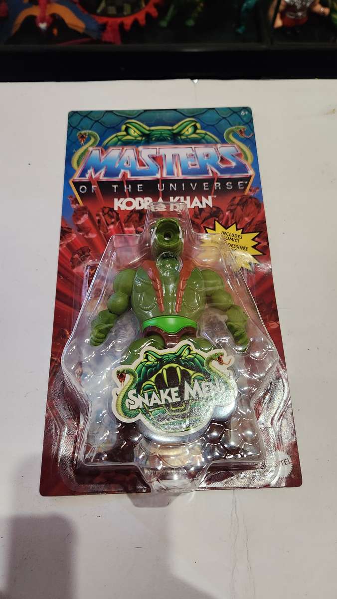 Masters Of The Universe (Motu) Origins Kobra Khan Figure Moc