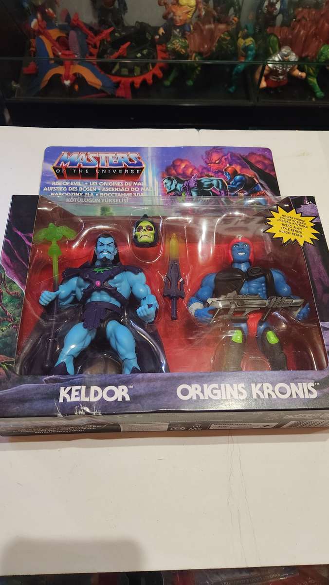 Masters Of The Universe (Motu) Origins Rise Of Evil Keldor and Kronis Figure Moc
