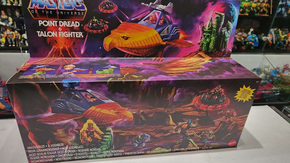 Masters Of The Universe (Motu) Origins Point Dread and Talon Fighter Figure Moc