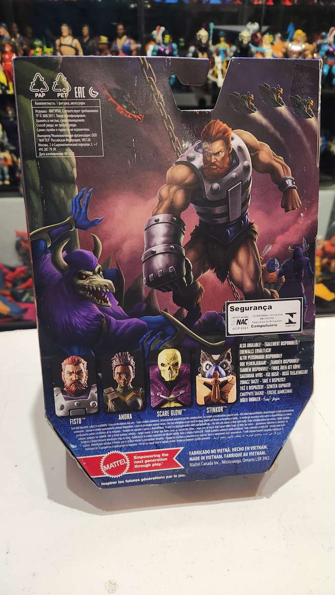 Masters Of The Universe (Motu) Masterverse Fisto Figure Boxed