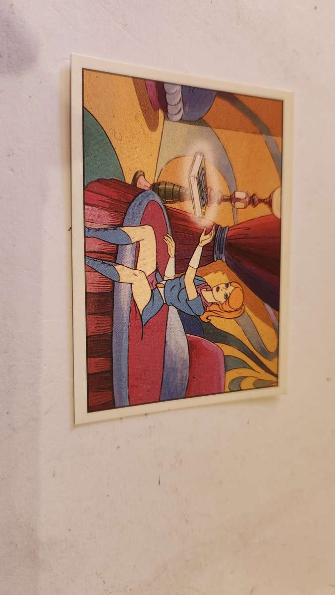 1986 She-Ra Princess of Power Panini Sticker 189 (She-Ra) Vintage Figure