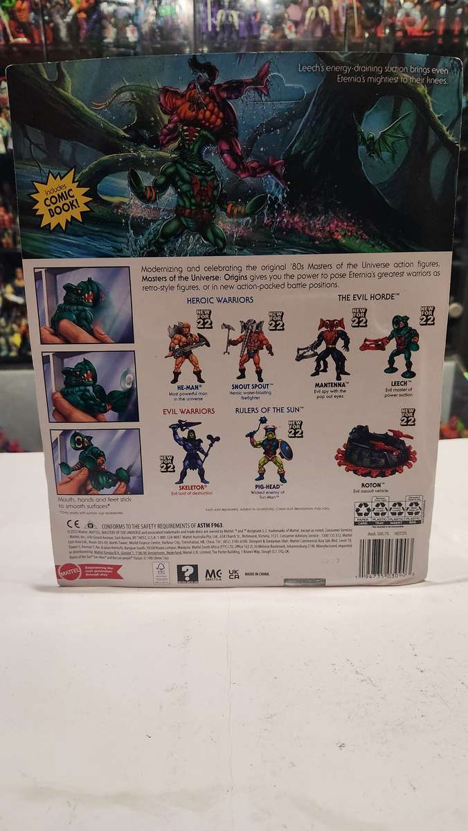 Masters Of The Universe (Motu) Origins Leech Figure Moc