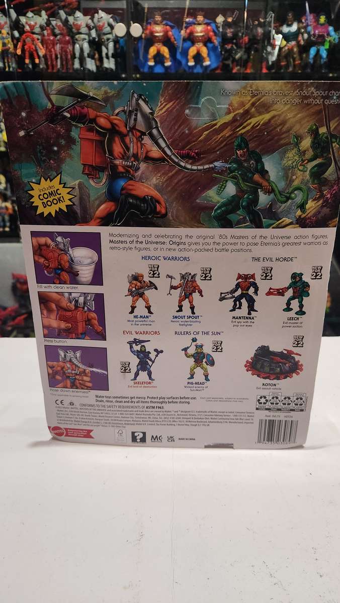 Masters Of The Universe (Motu) Origins Snout Spout Figure Moc