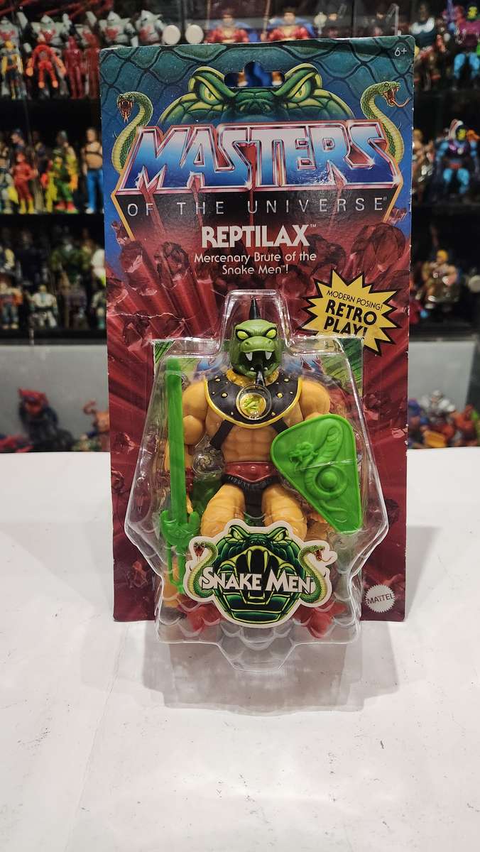 Masters Of The Universe (Motu) Origins Reptilax Figure Moc