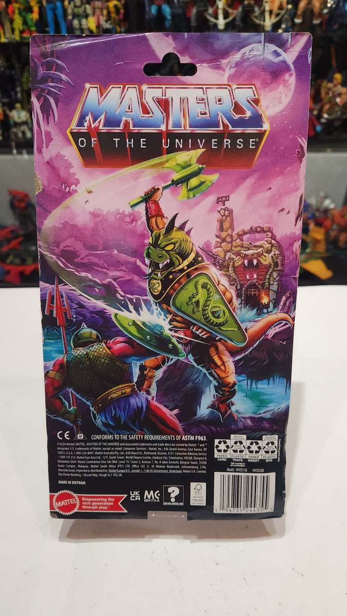 Masters Of The Universe (Motu) Origins Reptilax Figure Moc