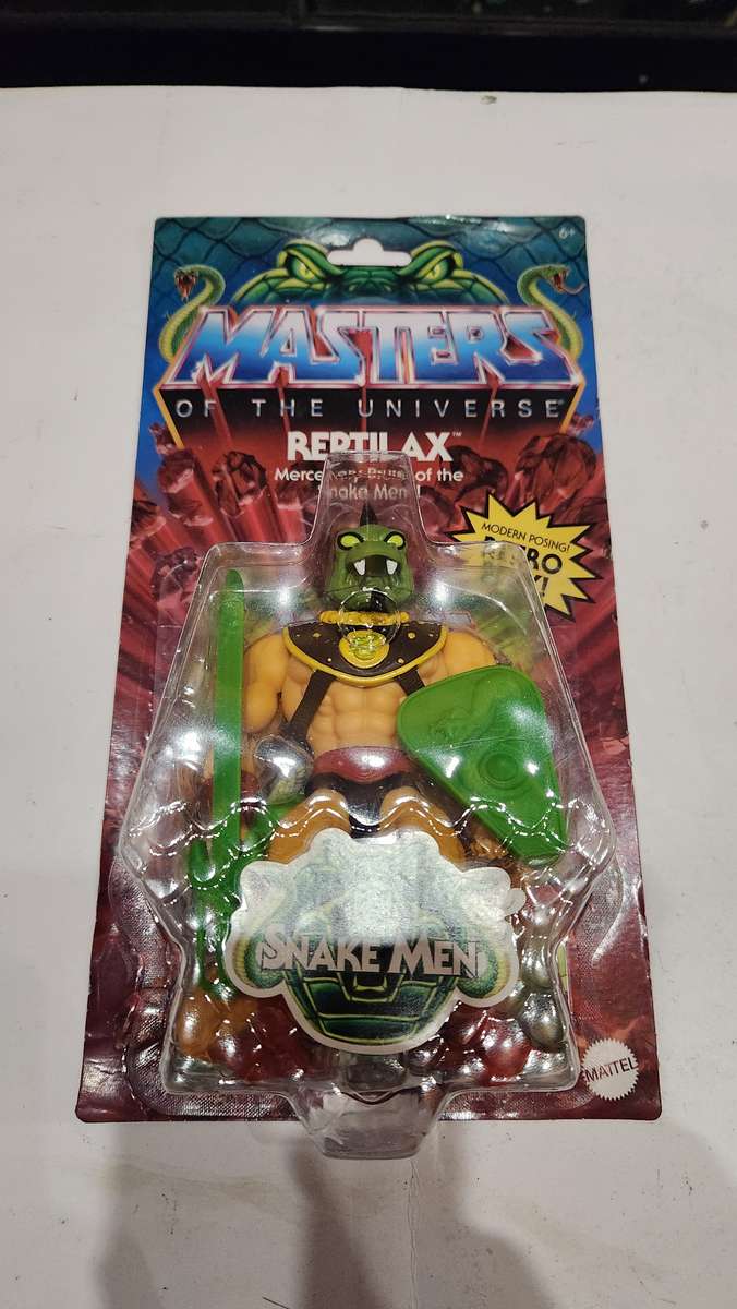 Masters Of The Universe (Motu) Origins Reptilax Figure Moc